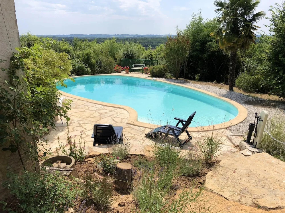 House With 2 Bedrooms in Bruniquel, With Private Pool, Furnished Garde