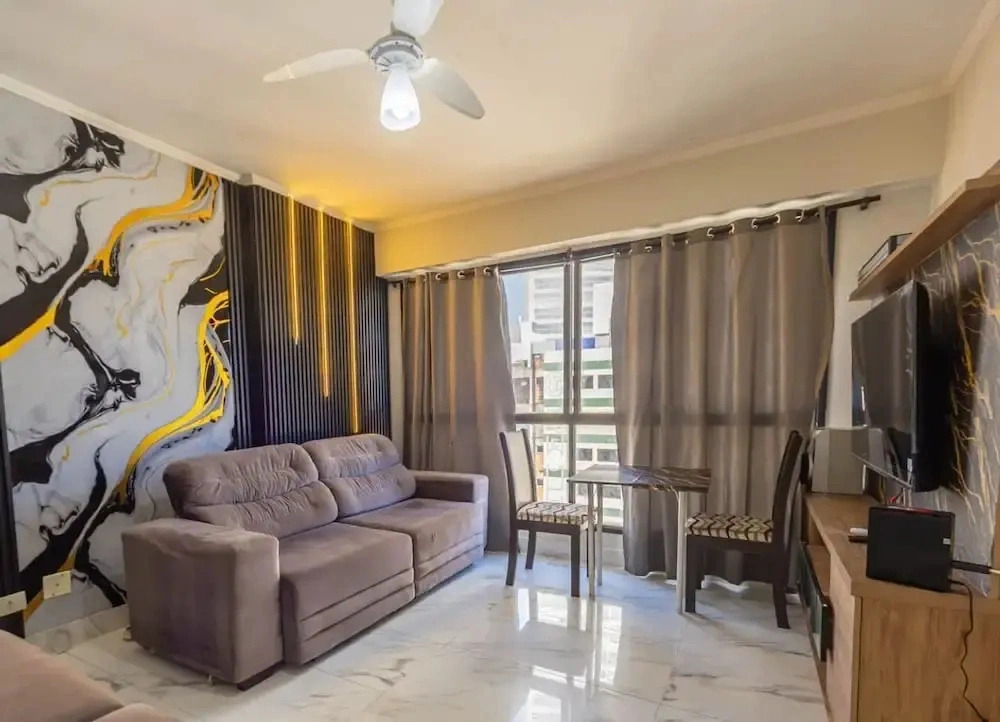 Apto Pet Friendly Beira-mar c Garagem no Boqueir o
