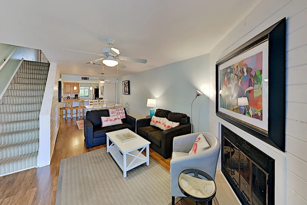 New Listing! Waterfront Folly River Gem w/ Poo condo