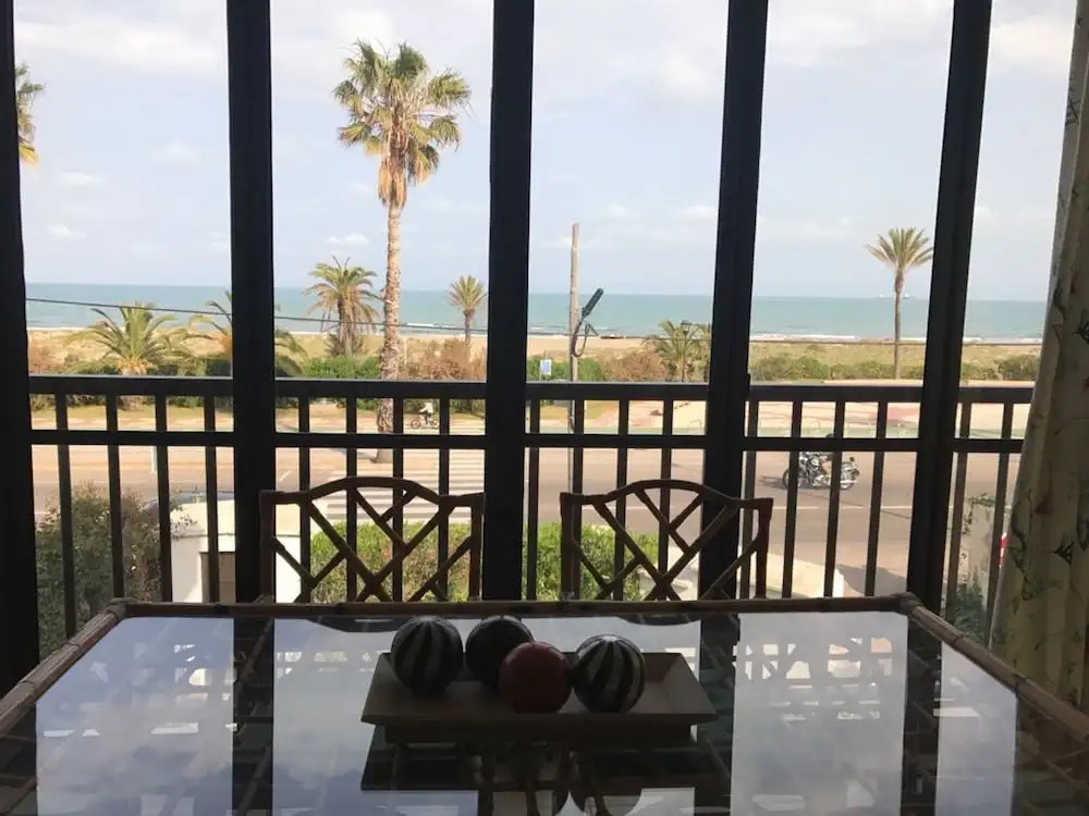 Studio in Castelló de la Plana, With Wonderful sea View and Terrace -