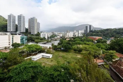 Vista incrível no bairro da Urca