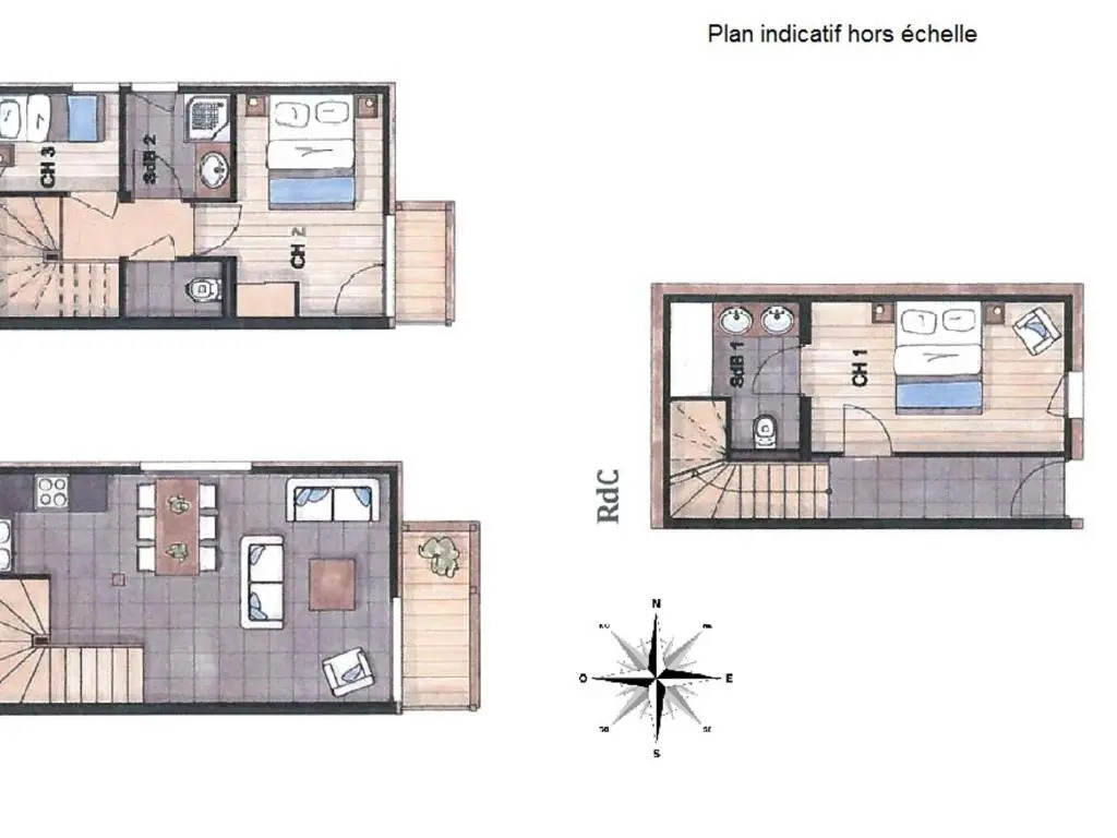 Appartement Les Gets, 3 pièces, 6 personnes - FR-1-598-32