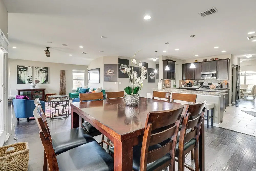 Covered Patio + Yard: Spacious Leander Home!