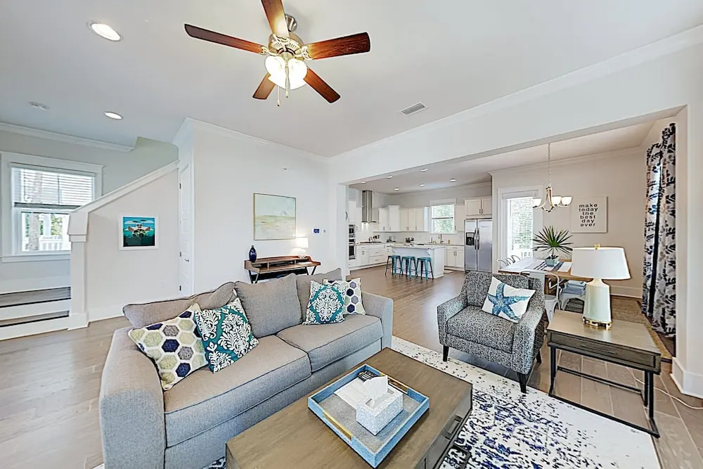 New Listing! Coastal Paradise - Walk To Beach 3 Bedroom Home