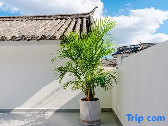 The garden homestay named "Mengxi Yashe" in Dali.