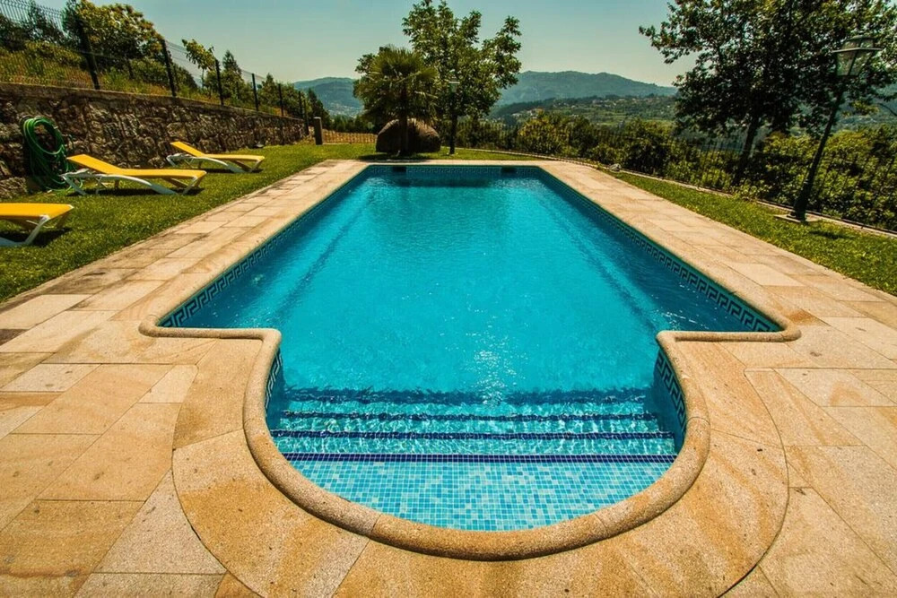 Rustic Home with Pool in A Valderez by Izibookings