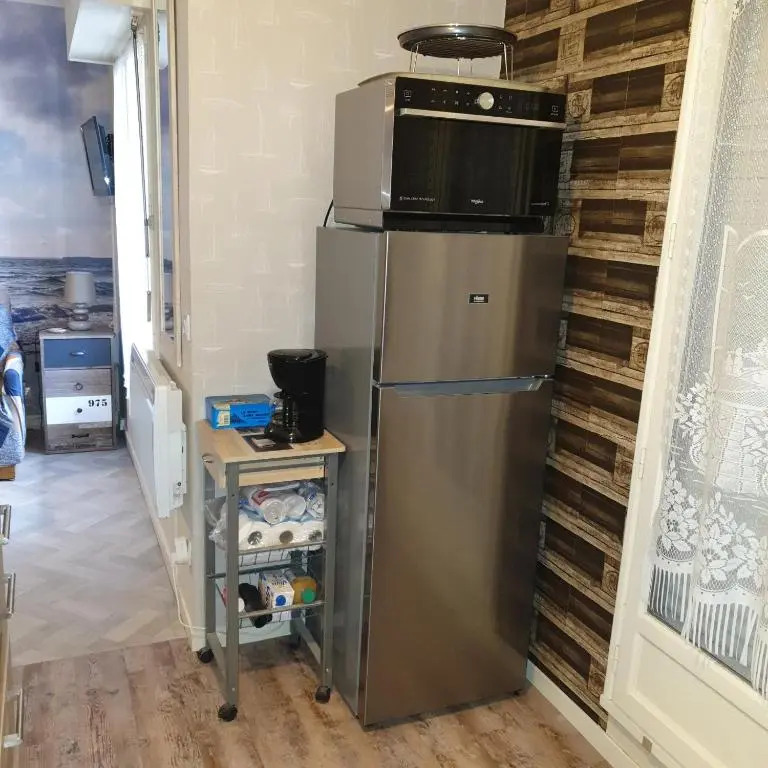 Appartement studio proche mer 4 pers résidence calme avec parc