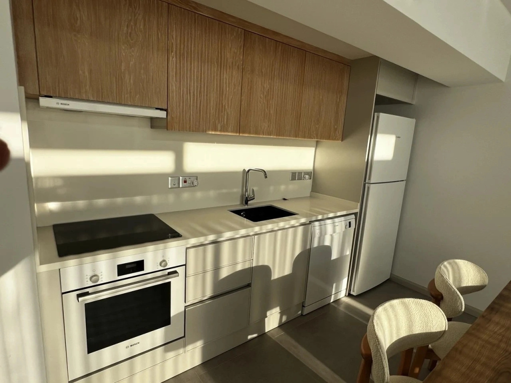 Апартаменты 3BR Penhouse Rooftop Pool Sea View Esentepe