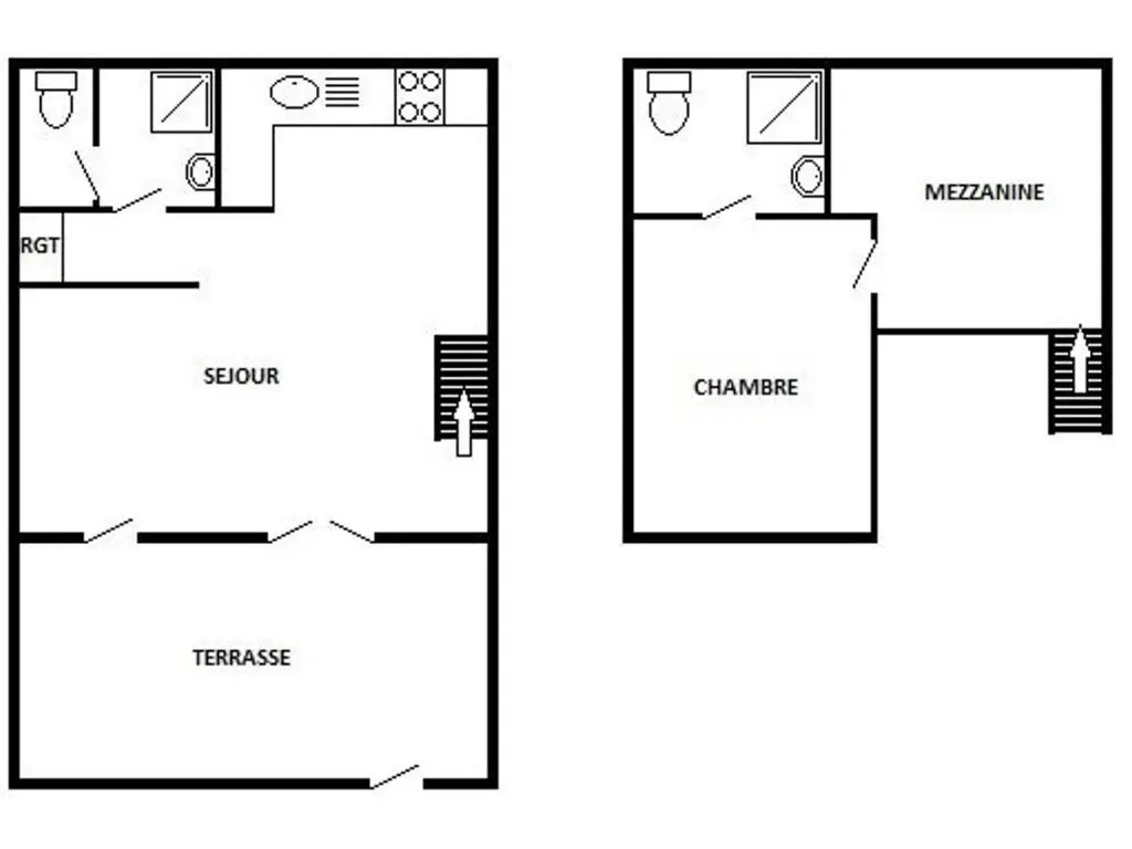 Maison Port Leucate, 2 pièces, 6 personnes - FR-1-81-64