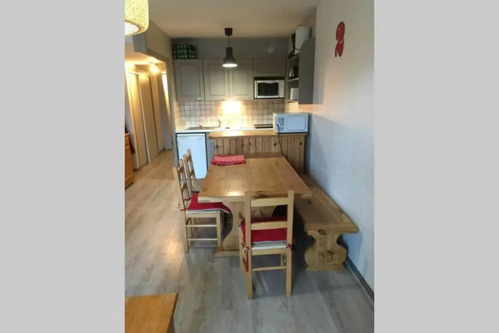 Appartement cosy Deux Alpes front de neige 34m2 6p