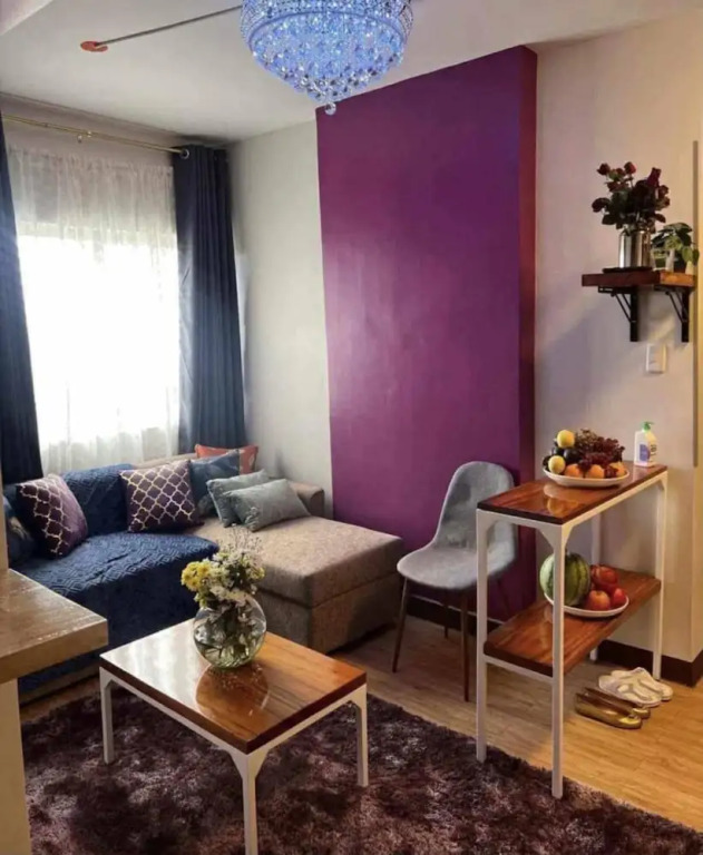 Romantic Purple 1-bedroom 5-8 pax in CDO