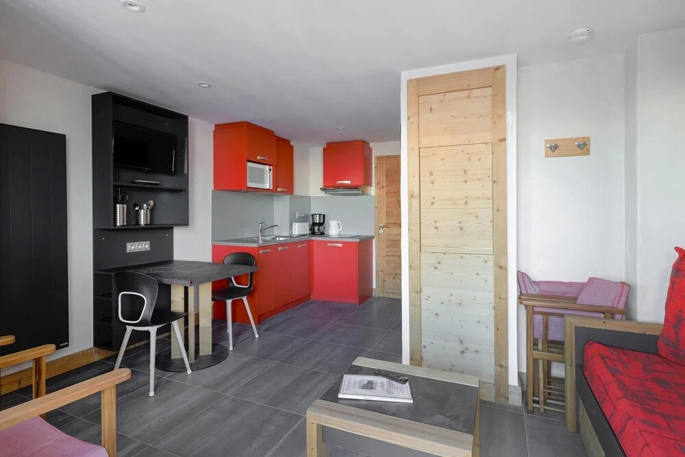Residence LES Coches Studio in a Family Resort at the Bottom of the Slopes Bac207