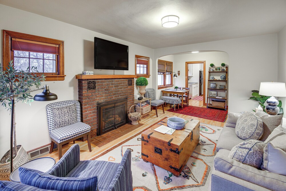 4 Blocks to Dtwn Missoula: Walkable Home w/ Yard