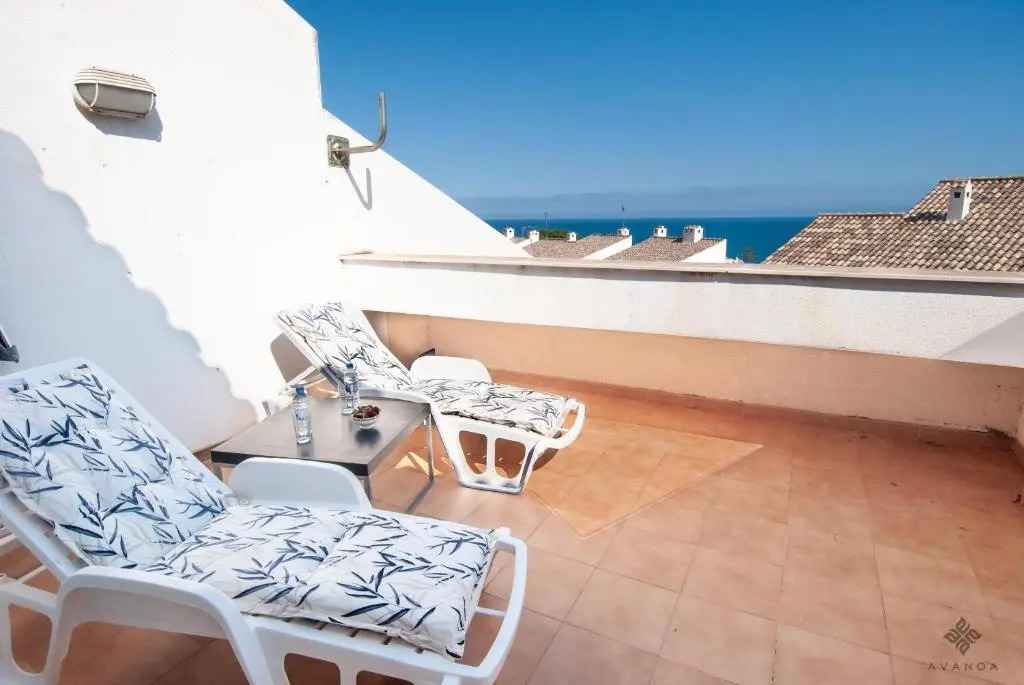 A005 - Ático dúplex en el centro de Altea con vistas parciales al mar