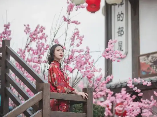 Hengdian World Studios · Sakura Pavilion