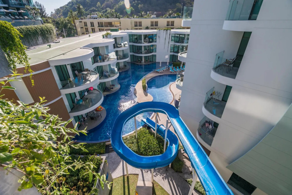 Sea view studio at Twin Sands, walk to Tri Tang beach!