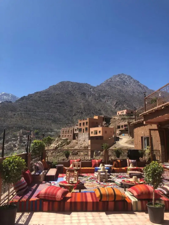 Imlil Oasis -Oasis Dimlil