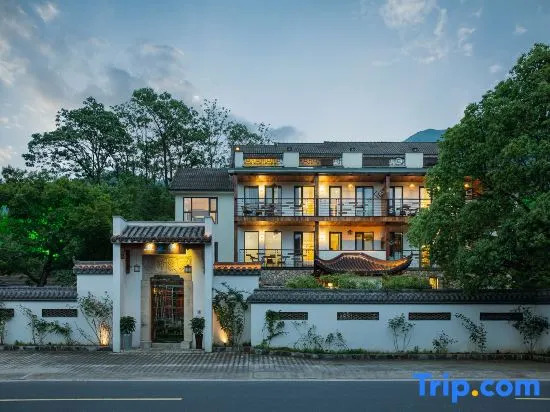 Anji Double Fish Hall Hot Spring Resort B&B (Longwangshan Canyon Drift Shop)