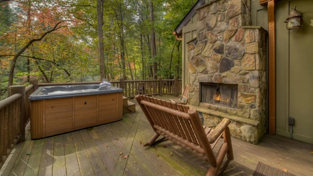 Treehouse on the Rapids by Escape to Blue Ridge