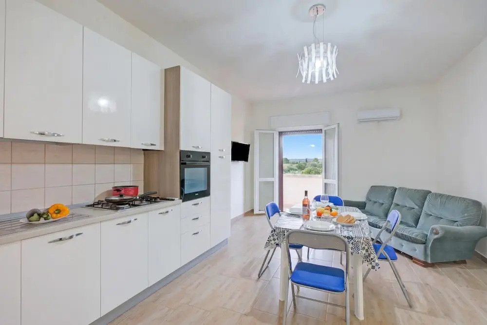 Le Bianche Apt 4 - Terrace near the Sea