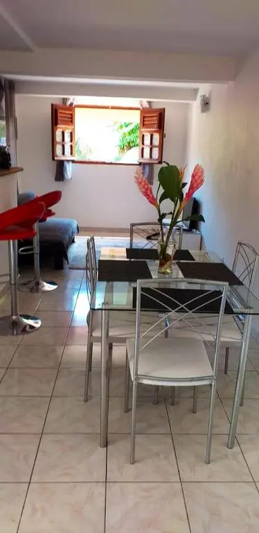 Appartement d'une chambre avec terrasse amenagee et wifi a Le Robert