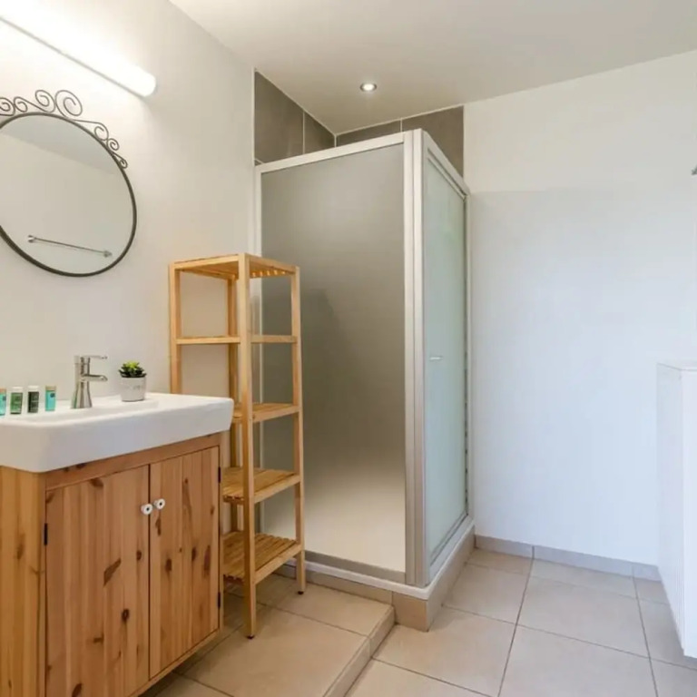 Rustic Family Holiday Home for up to 8 People Located in the Green of the Countryside