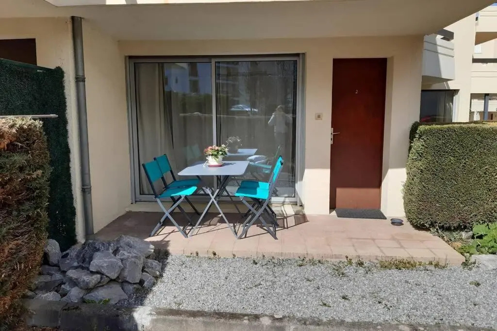 appartement T2 cabine en RDC avec terrasse