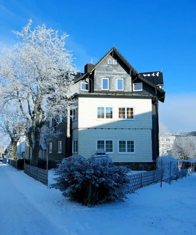 Haus Repin, Oberhof, historische Villa am Rennsteig, Thüringer Wald