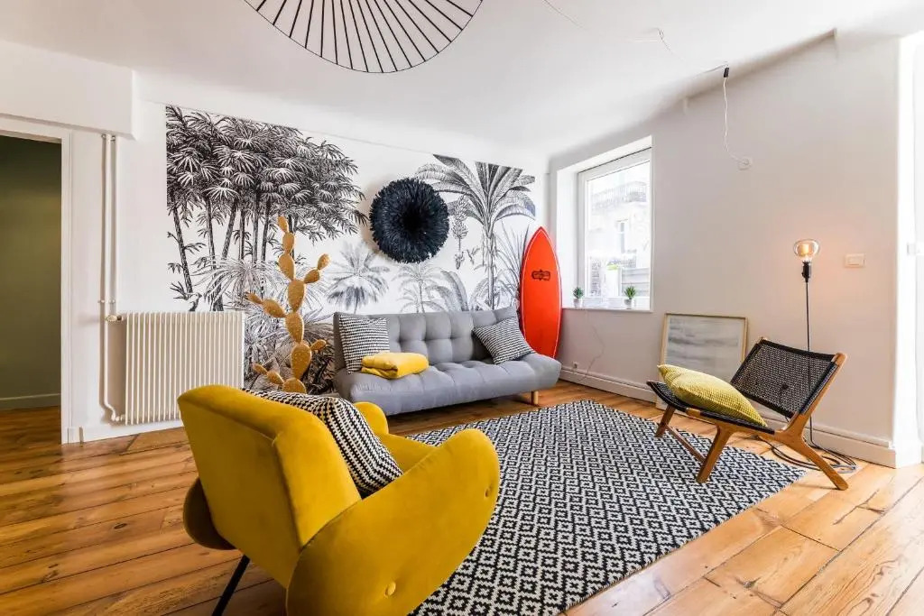 POP KEYWEEK Apt 3 bedrooms with terrace & parking Biarritz city center