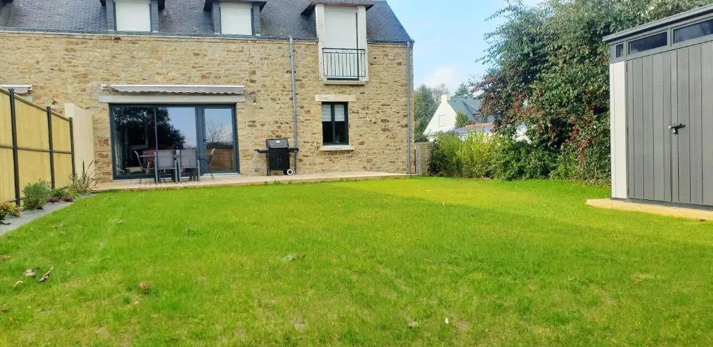 Maison de 3 chambres avec jardin clos et wifi a Baden a 2 km de la plage