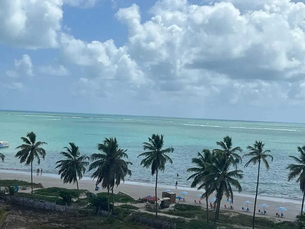 Pé Na Areia Em Ponta De Campina, Paraíba