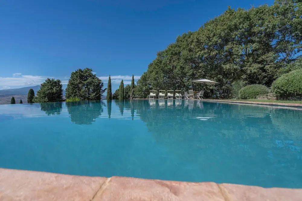 Orcia Panoramic View With Pool