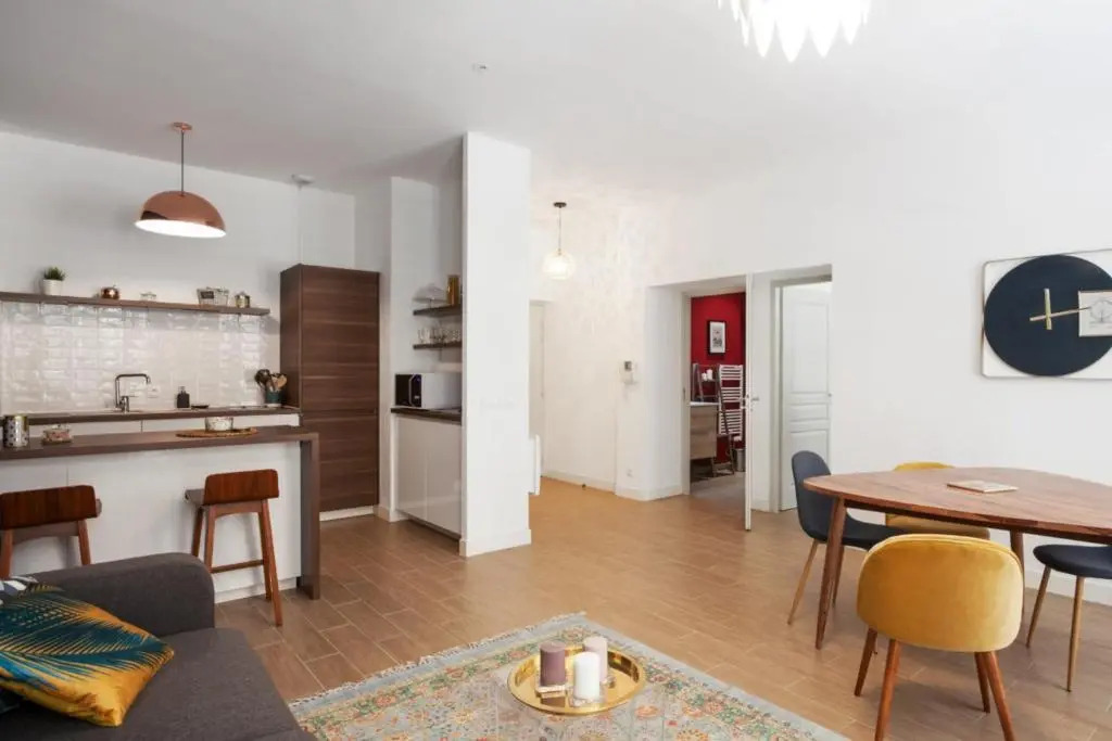 Modern and design 1br in Marseille city-center