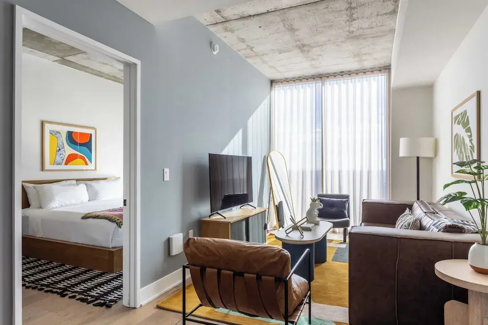 Sleeps 34! 11 Condos in New Austin High Rise w/ Rooftop Pool, Gym, Yoga Studio