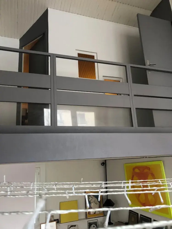 Bright bedroom in a family house