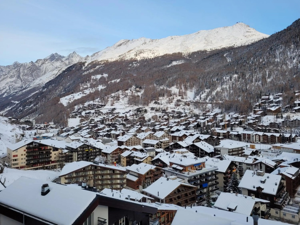Studio in Zermatt mit toller Aussicht aufs Dorf