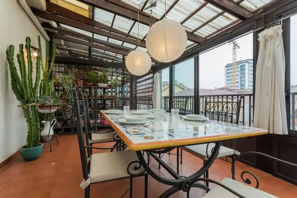 Una Suggestiva Terrazza su Piazza Solferino
