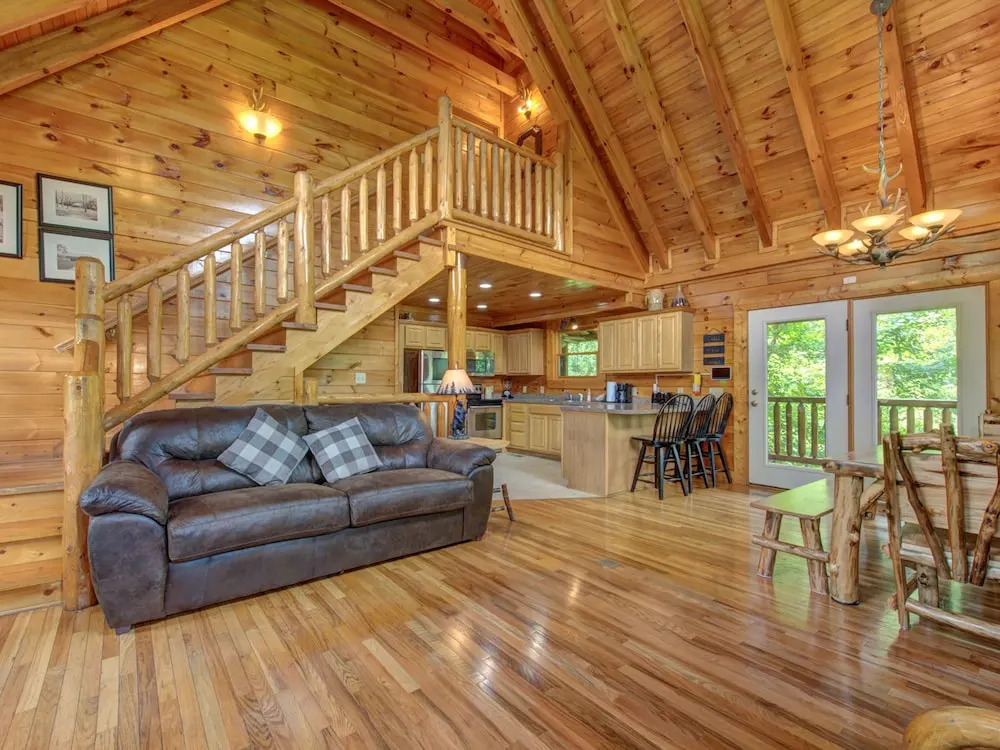 Bear Creek Lodge Covered Bridge by Vtrips
