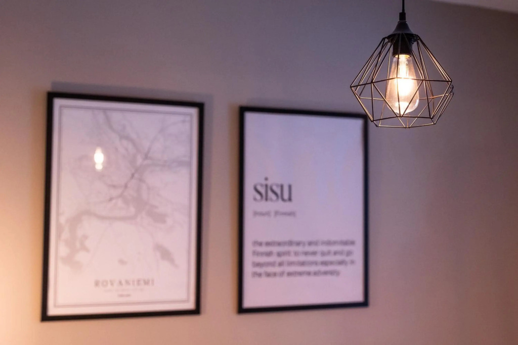 RovaKoti - luxury Nordic Suite in center with sauna & covered parking