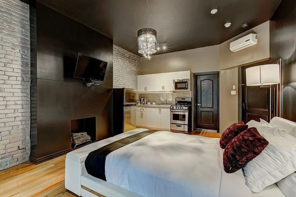 Drummond Downtown Montréal Studio Near Sofitel302-feel Like a Boutic Hotel st