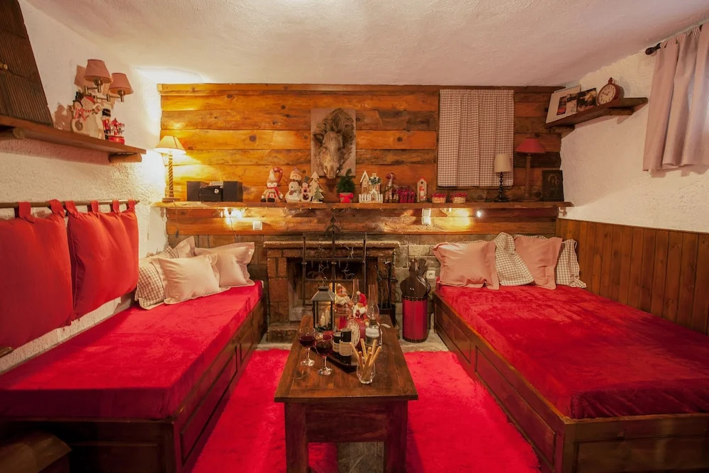 Dandy Villas Agoriani - Chalet Erato - Fireplace
