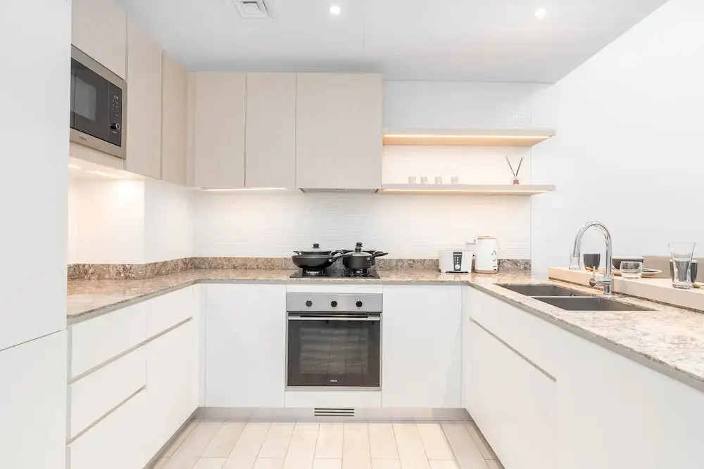 Whitesage - Stylish Retreat in JVC with Designer Swimming Pool