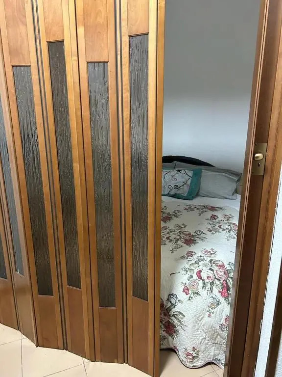Sea outside house