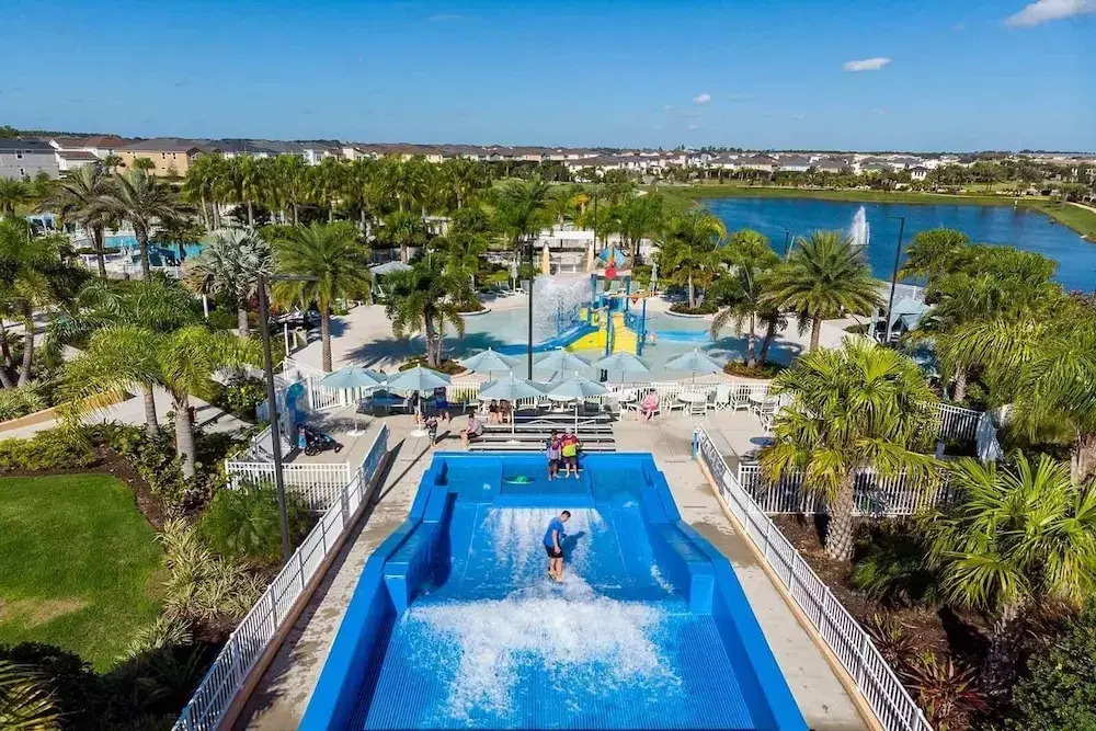 3bd/3.5ba Retreat With Private Pool Solara Resort