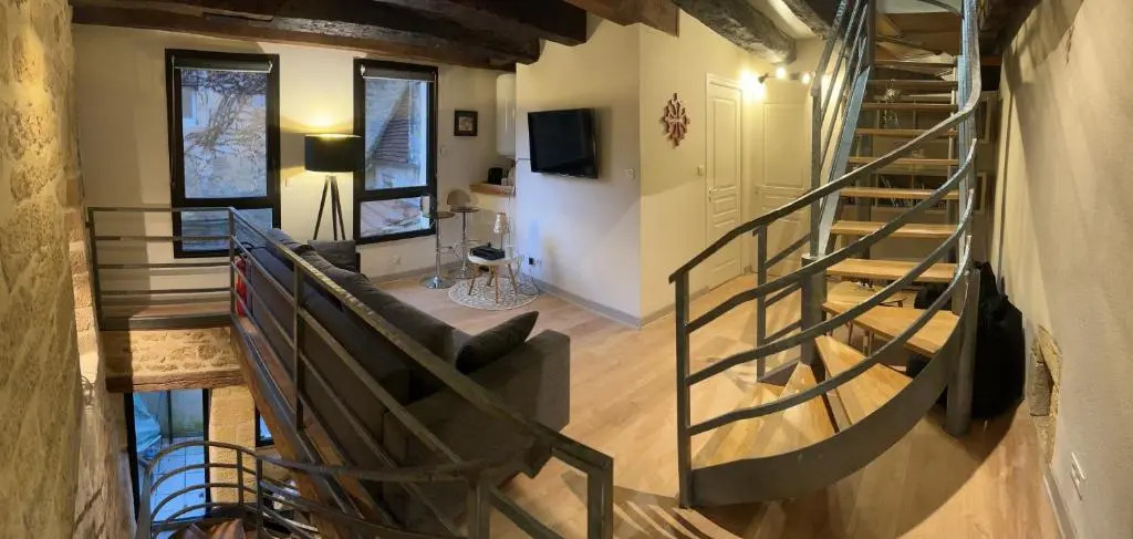 Sarlat, centre historique, La Mirande, appartement de style, 5 pers