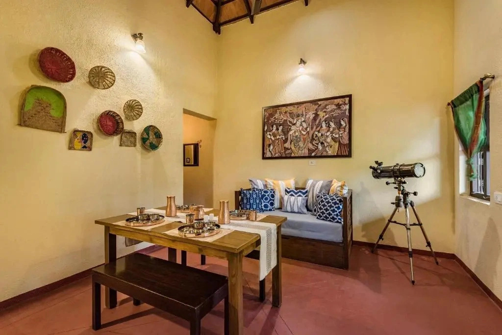 SaffronStays Sattva - Pet and Eco-Friendly Villa in Mumbais Outskirts