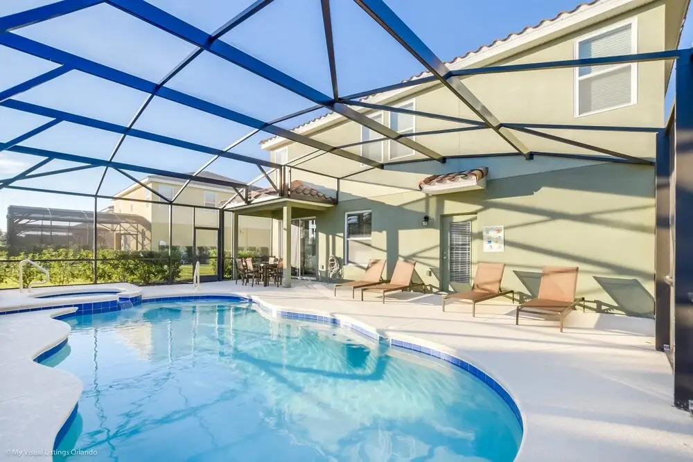 42010v Luxury 6 Bedroom 4.bath Home With Spa