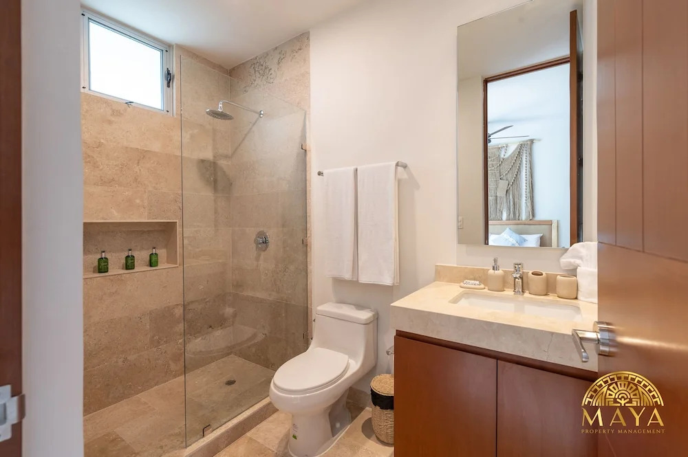 NHOA 208A Lux 2BR Condo Jungle View in Aldea Zama