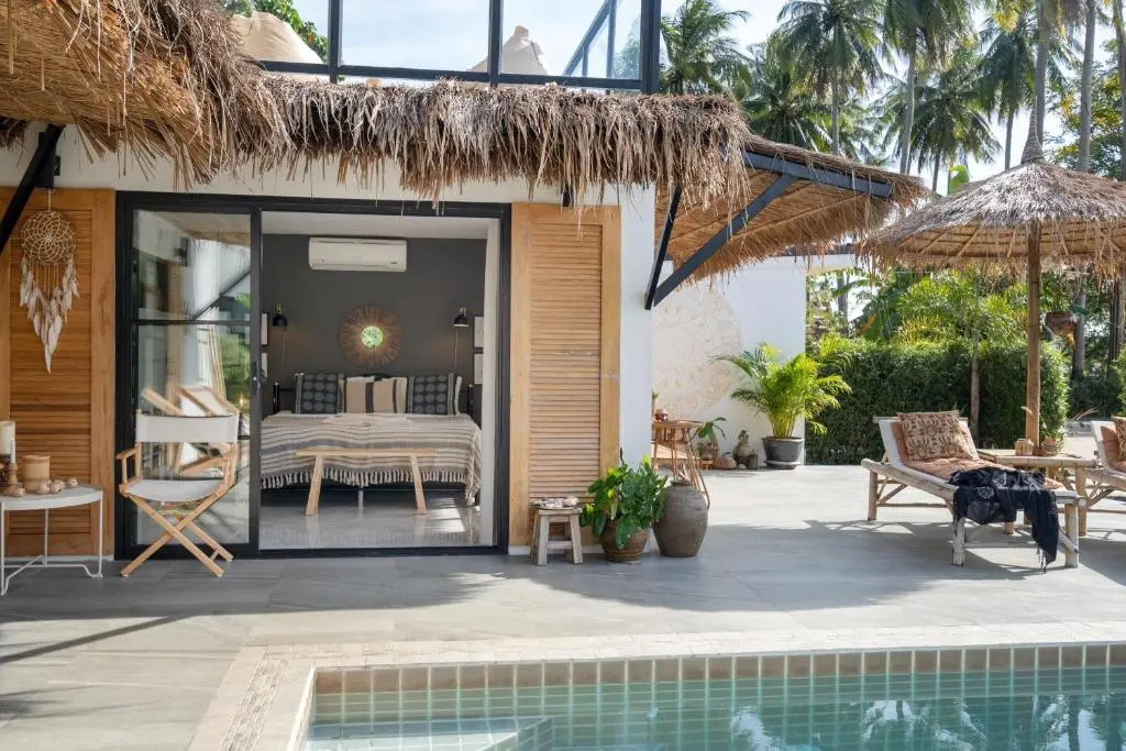 Manao Pool Villa 3 - 5 Mins Walk To The Beach