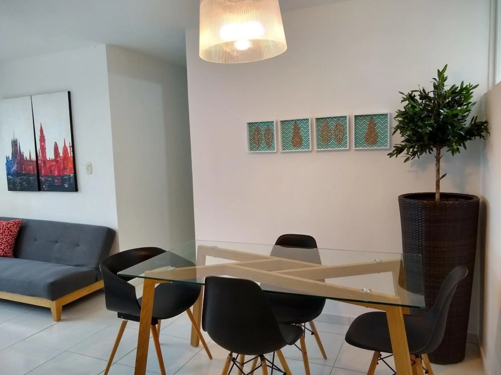 CH3 Moderno apartamento amoblado en condominio RNT-1O8238